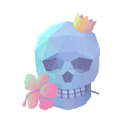 day of the dead halloween Sticker