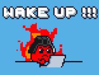 Angry Wake Up GIF by Potatozzz by 9GAG