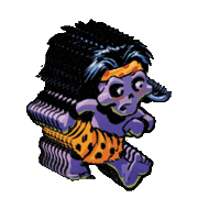 Comic Book Running Sticker by Craniacs World