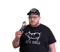 jjsbbqfi bbq grill barbecue pork Sticker