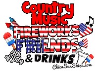 Country Music Fun Sticker by ChicaSunshineShop
