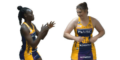 Netball Sclightning Sticker by Sunshine Coast Lightning