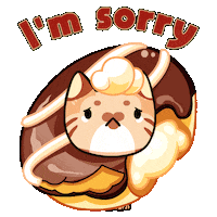 Sorry Forgive Me Sticker by Mino Games