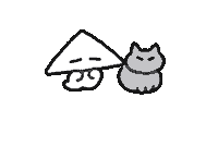 sorry cat Sticker by error403