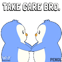 I Love You Hug Sticker by Pudgy Penguins