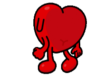 Heart Sticker by Kurt Wu