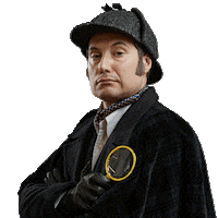Wink Sherlock Sticker by Eurospin Slovenija