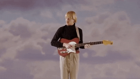 Guitar Clouds GIF by Tennis