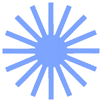 Blue Sticker by Rockmy