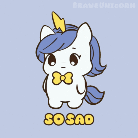 Sad Bu GIF by Brave Unicorn