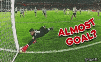 Airball Almost Goal GIF