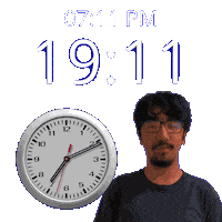 7 11 7Pm Sticker
