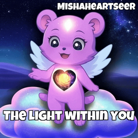 Cloud Glowing GIF by MishaHeartseer