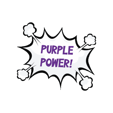 PurpleStory giphygifmaker power purple explosion Sticker