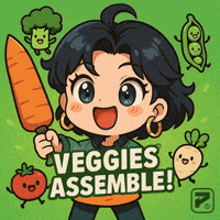 Vegetables Hana GIF by Persona