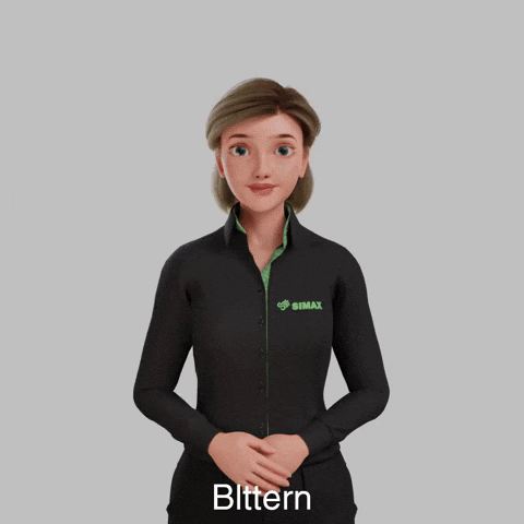 Avatar Gebärdensprache GIF by Sign Time - SiMAX