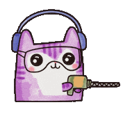 Cat Work Sticker by Barbaramtbbq