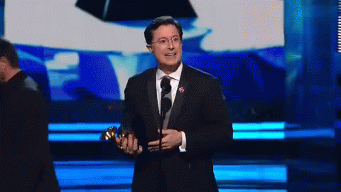 Stephen Colbert Television GIF by Recording Academy / GRAMMYs