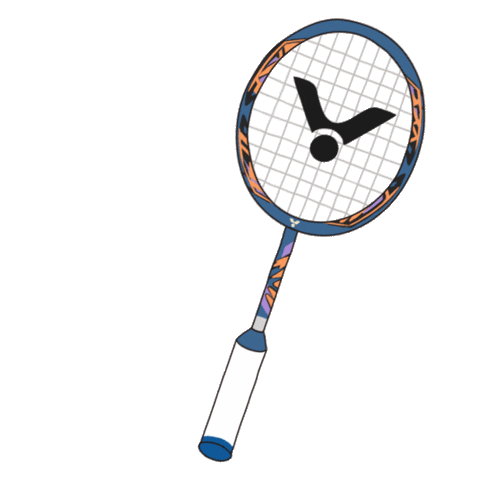 Badminton Racket Sticker by VICTOR