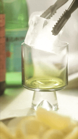 Pouring Ice Cube GIF by Lo-Fi Aperitifs