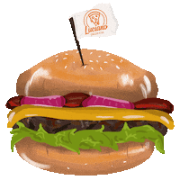 Luciano Eating Sticker by Lucianopizzeria