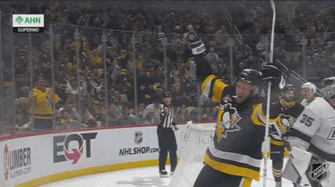 Happy Pittsburgh Penguins GIF by NHL