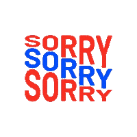 Sorry I Apologize Sticker by Bombay Softwares