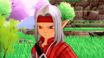 Dragon Quest Stare GIF by Square Enix