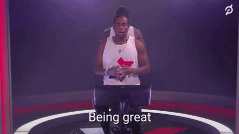 Alex Toussaint GIF by Peloton