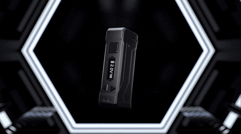 DiscountVape giphyupload oled display screen cart battery with screen variable voltage vape GIF