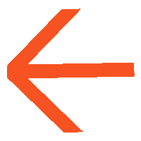 Arrow Orange Sticker by Devexperts