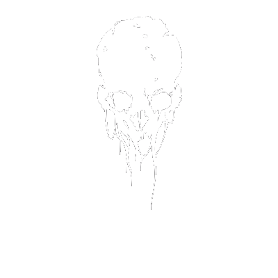 Back4Blood horror action video game skull Sticker