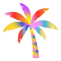 Palmtree Sticker
