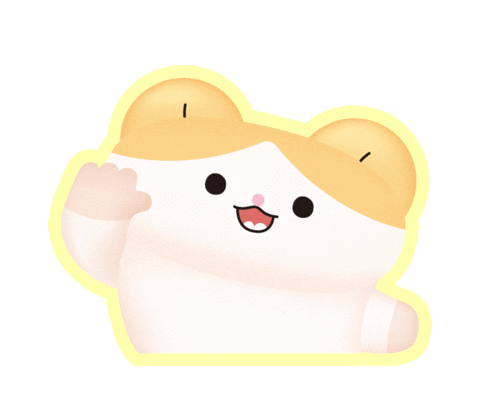 Happy Character Sticker by ham_nyngangnyang