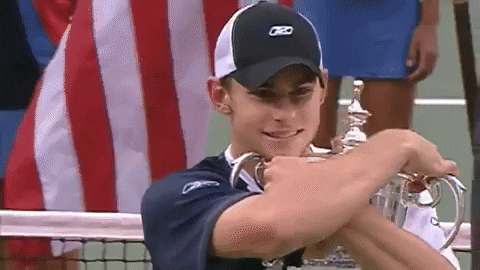 andy roddick tennis GIF by US Open