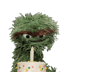 Birthday Cake Sticker by Sesame Street
