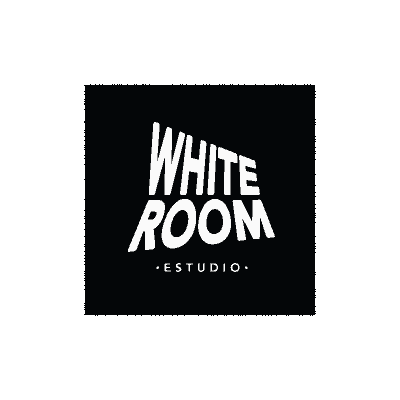 White_Room white room estudio Sticker