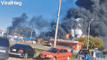 Gas Station Explodes in Novosibirsk
