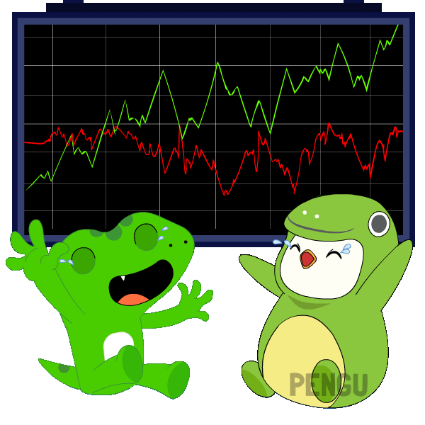 Crypto Penguin Sticker by Pudgy Penguins