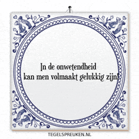 Ontspanning Geluk GIF by Tegelspreuken.nl