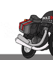 Boldrider Sticker by LAZONE.ID