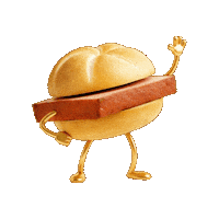 valanticaustria leberkäse leberkaese snackstars leberkässemmel Sticker