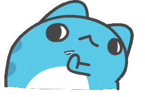 Cat No Sticker by Capoo