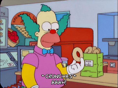 Season 12 Eating GIF by The Simpsons