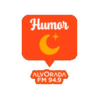 Mood Moon Sticker by Rádio Alvorada FM 94,9