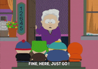 talking eric cartman GIF by South Park 