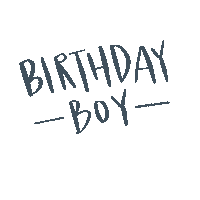 Birthday Boy Sticker