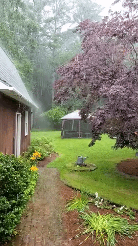 Heavy Rain Drenches Northern Massachusetts
