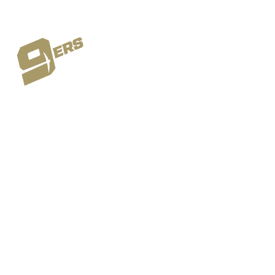 49Niners charlotte niners 9ers boldrush Sticker