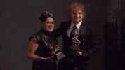 Ed Sheeran Grammys 2016 GIF by Recording Academy / GRAMMYs